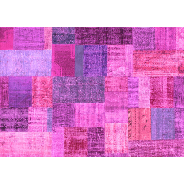 Bungalow Rose Pink/Purple Rug Wayfair